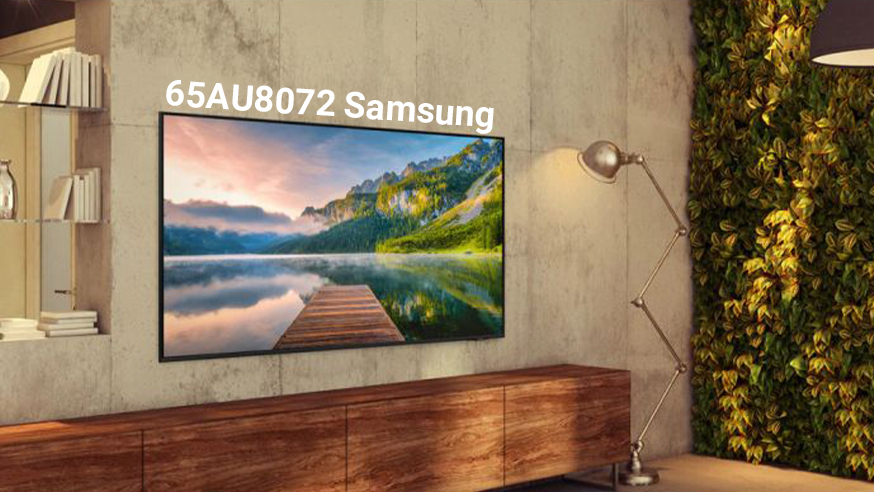 ویدیوی تلویزیون سامسونگ 65 اینچ کریستال فورکی هوشمند 65AU8072 Samsung فیلم